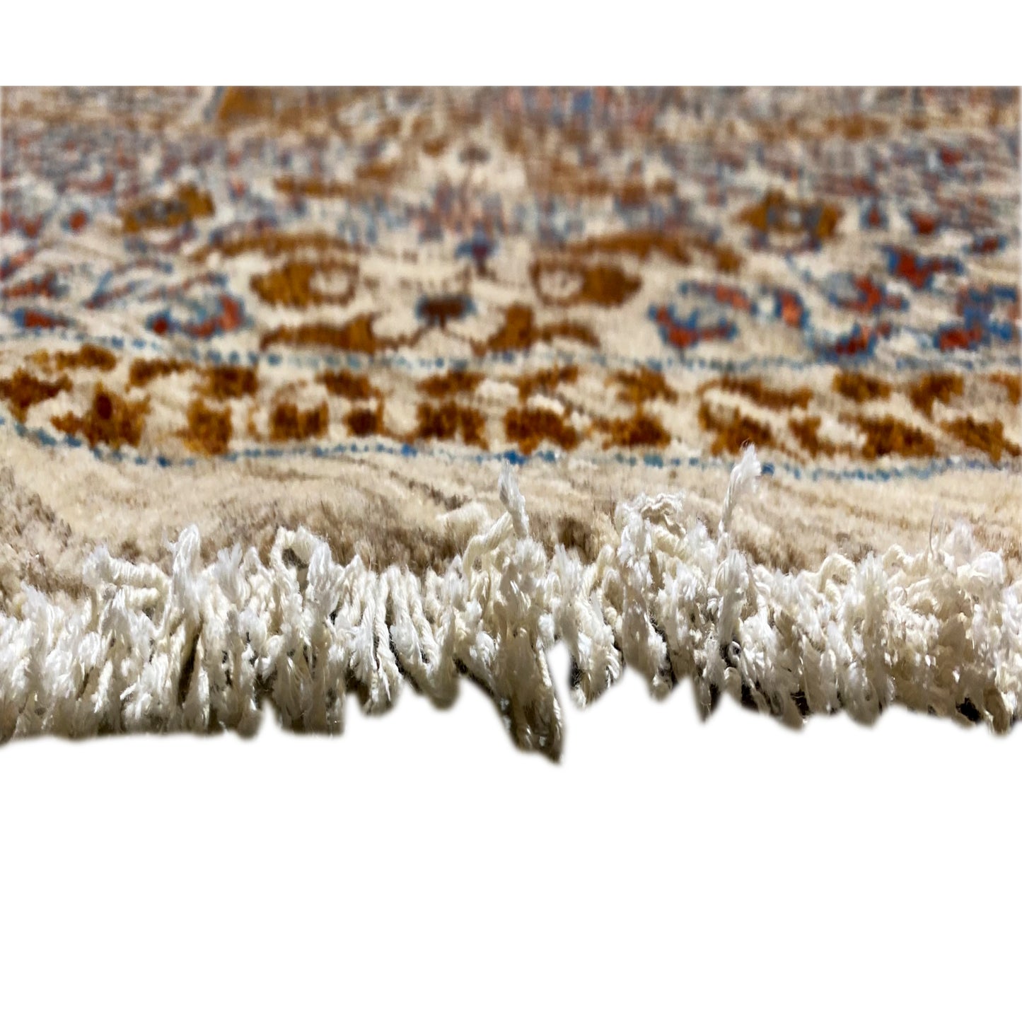 Runder Beiger Mamluk Teppich, 246x246 cm - German Carpet Shop