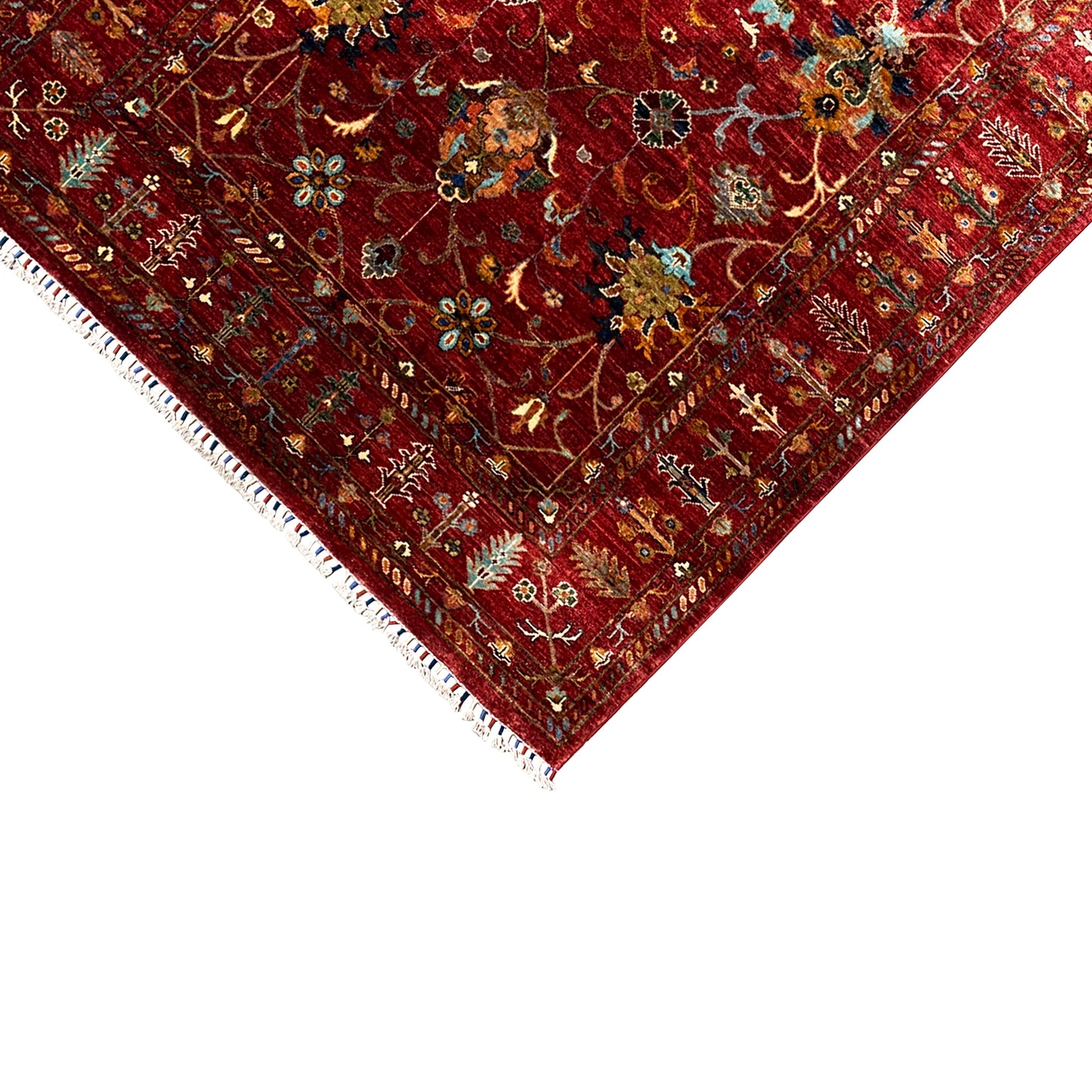 Roter Khorjin Teppich 204x155 cm - German Carpet Shop