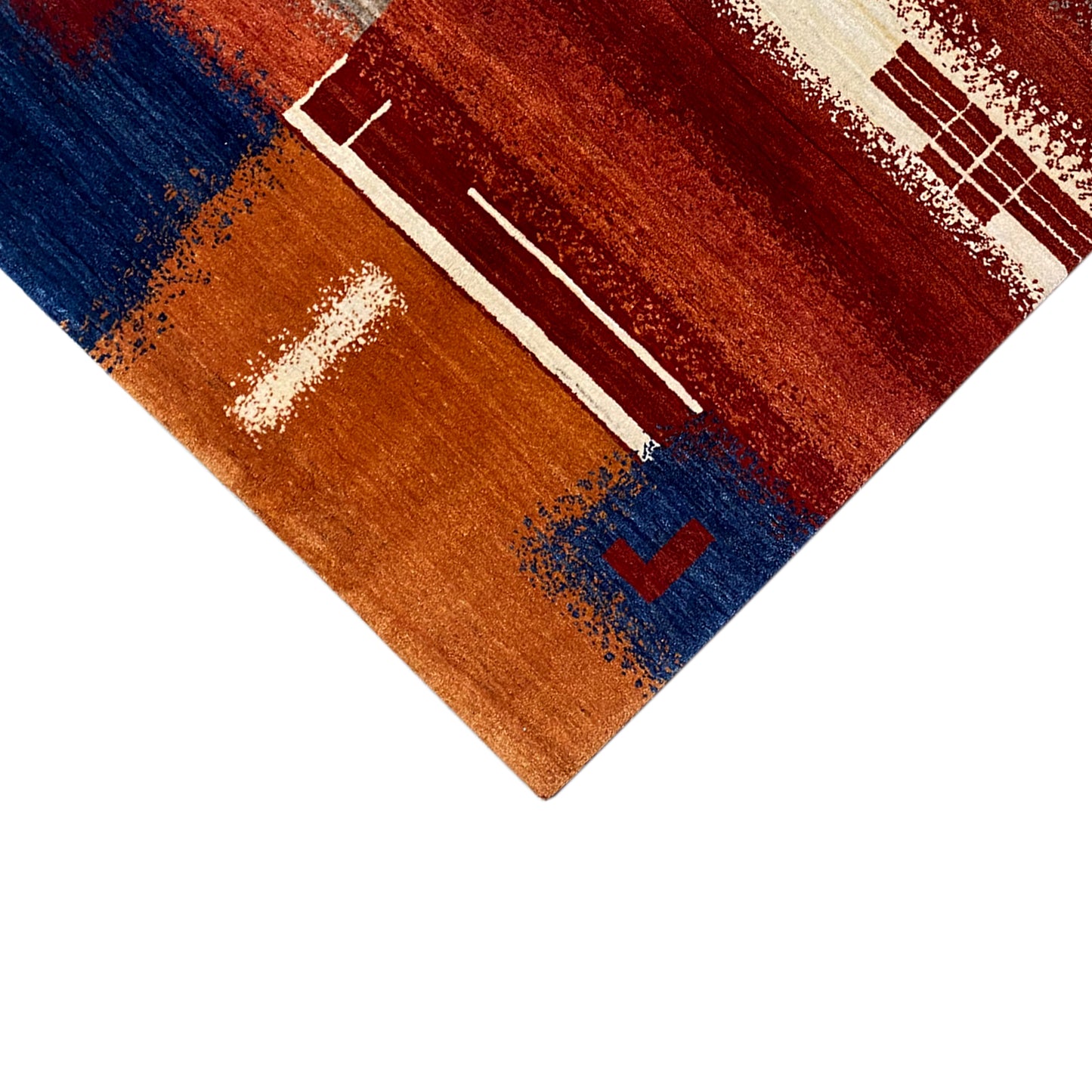 Gabbeh Teppich Bunt 201x150 cm - German Carpet Shop