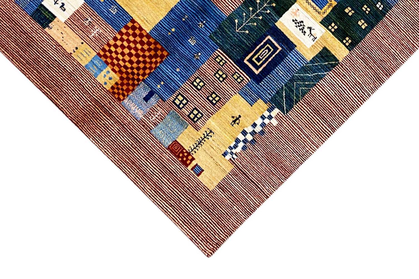 Gabbeh - Lori Teppich (180x240 cm / 6x8 ft) - German Carpet Shop