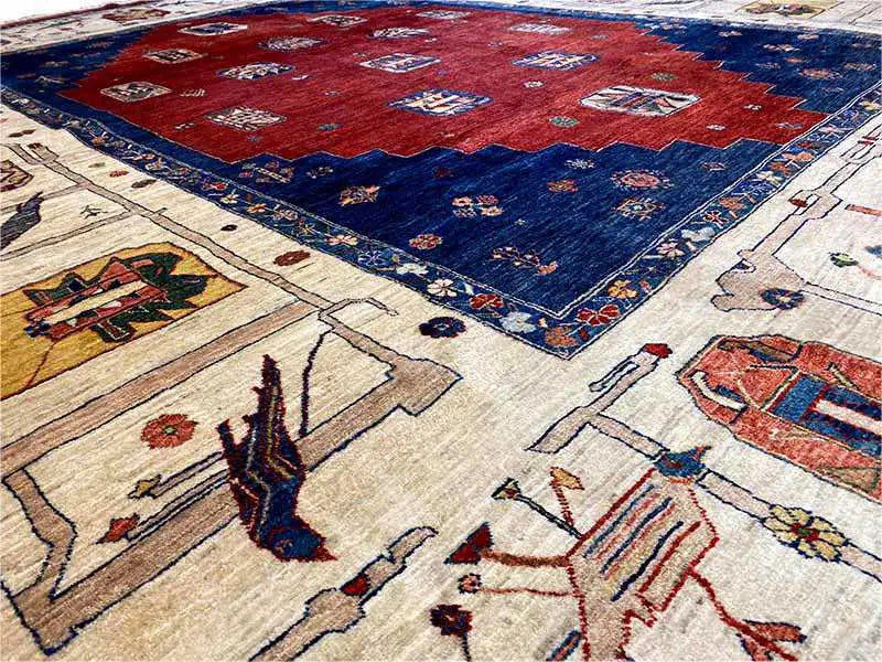 Qashqai - Klassik (363x292 cm) - German Carpet Shop