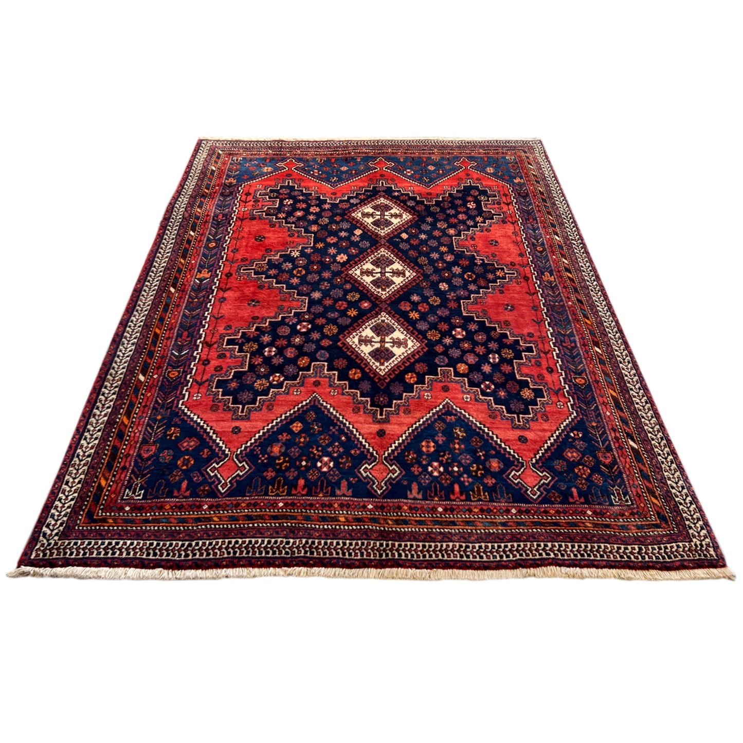 Sirjan Teppich 256x174 cm - Premium Sirjan Teppiche from German Carpet Shop - Just €675! Shop now at German Carpet Shop