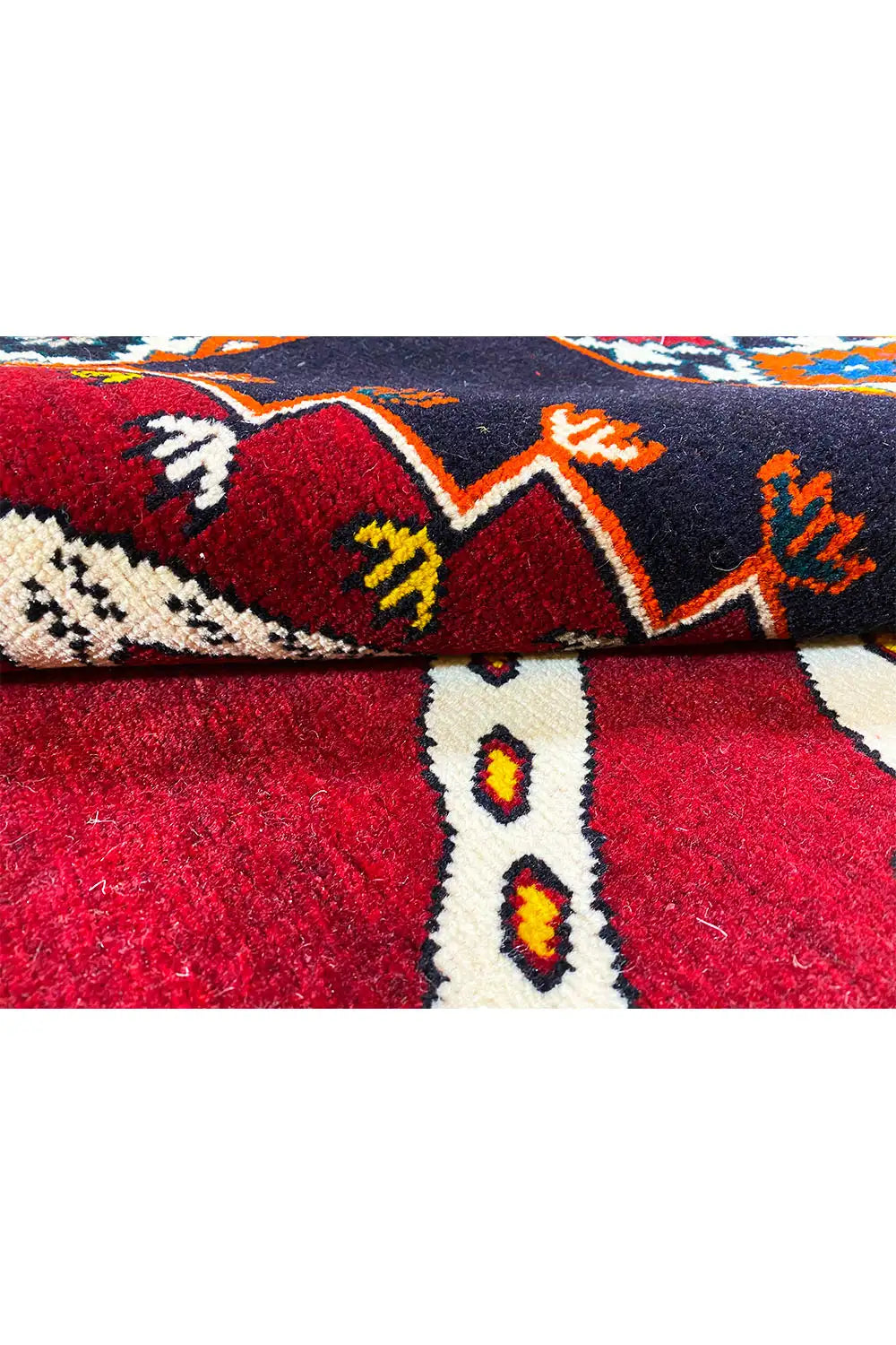 Löwen Gabbeh - 3548955845 (193x125 cm) - Premium Löwen Gabbeh from German Carpet Shop - Just €580! Shop now at German Carpet Shop