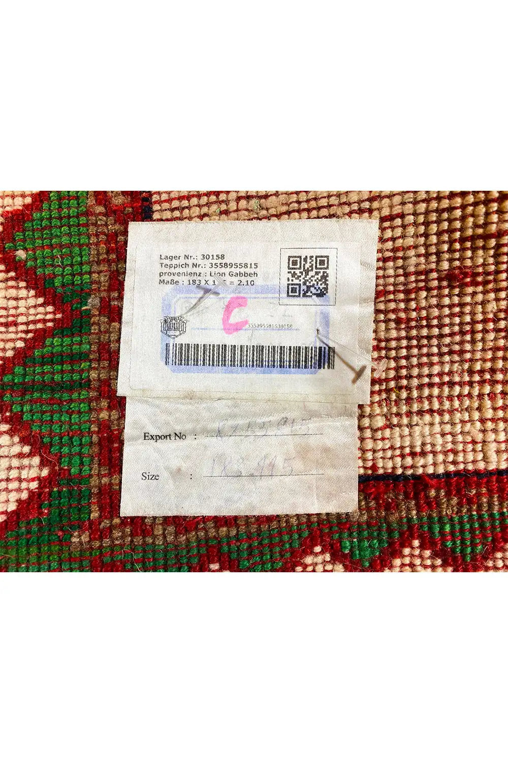 Löwen Gabbeh - 3558955815 (183x115 cm) - Premium Löwen Gabbeh from German Carpet Shop - Just €580! Shop now at German Carpet Shop