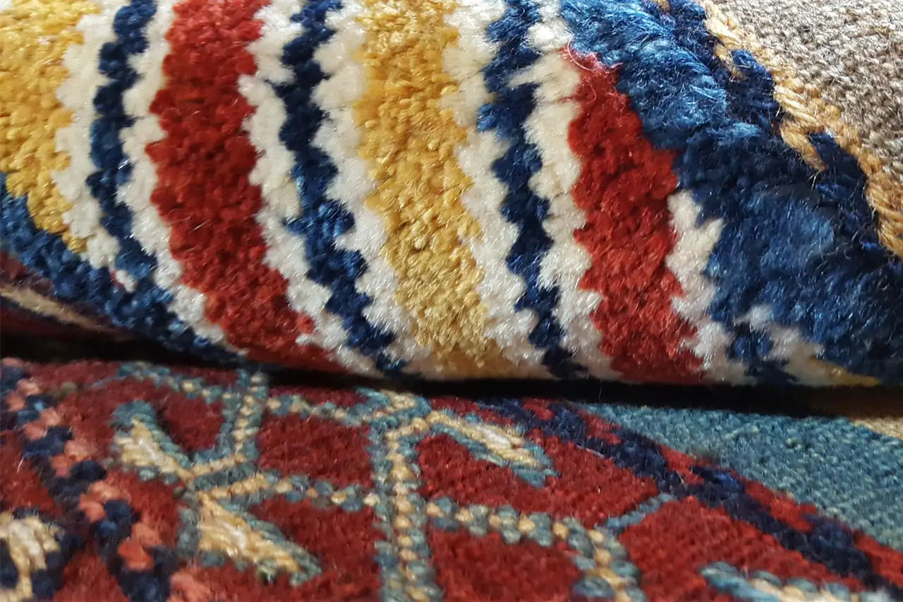 Bakhtiari Kelim - (212x105 cm) - Premium Teppich from German Carpet - Just €749! Shop now at German Carpet Shop