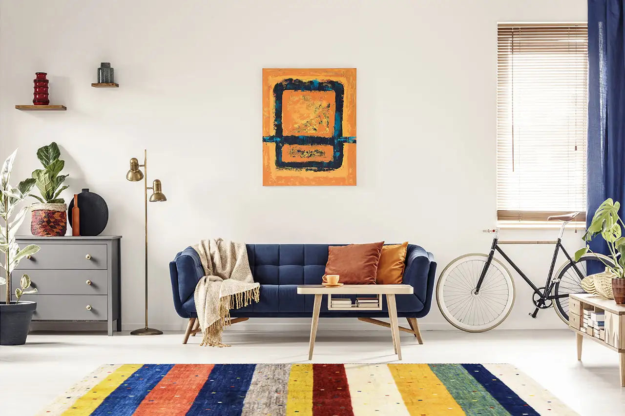 Gabbeh - (193x143 cm) - German Carpet Shop