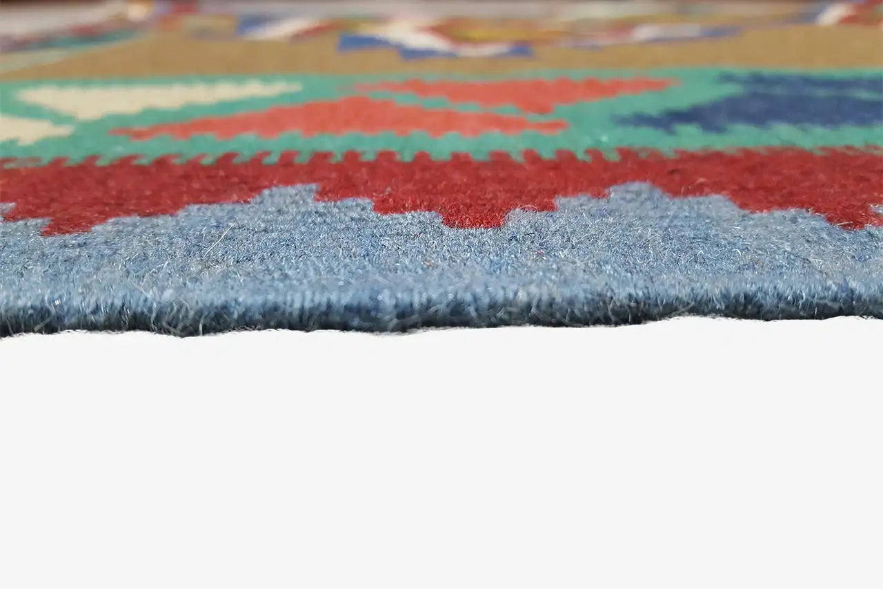 Kilim Qashqai - Multicolor 14PL 140x96 cm - German Carpet Shop