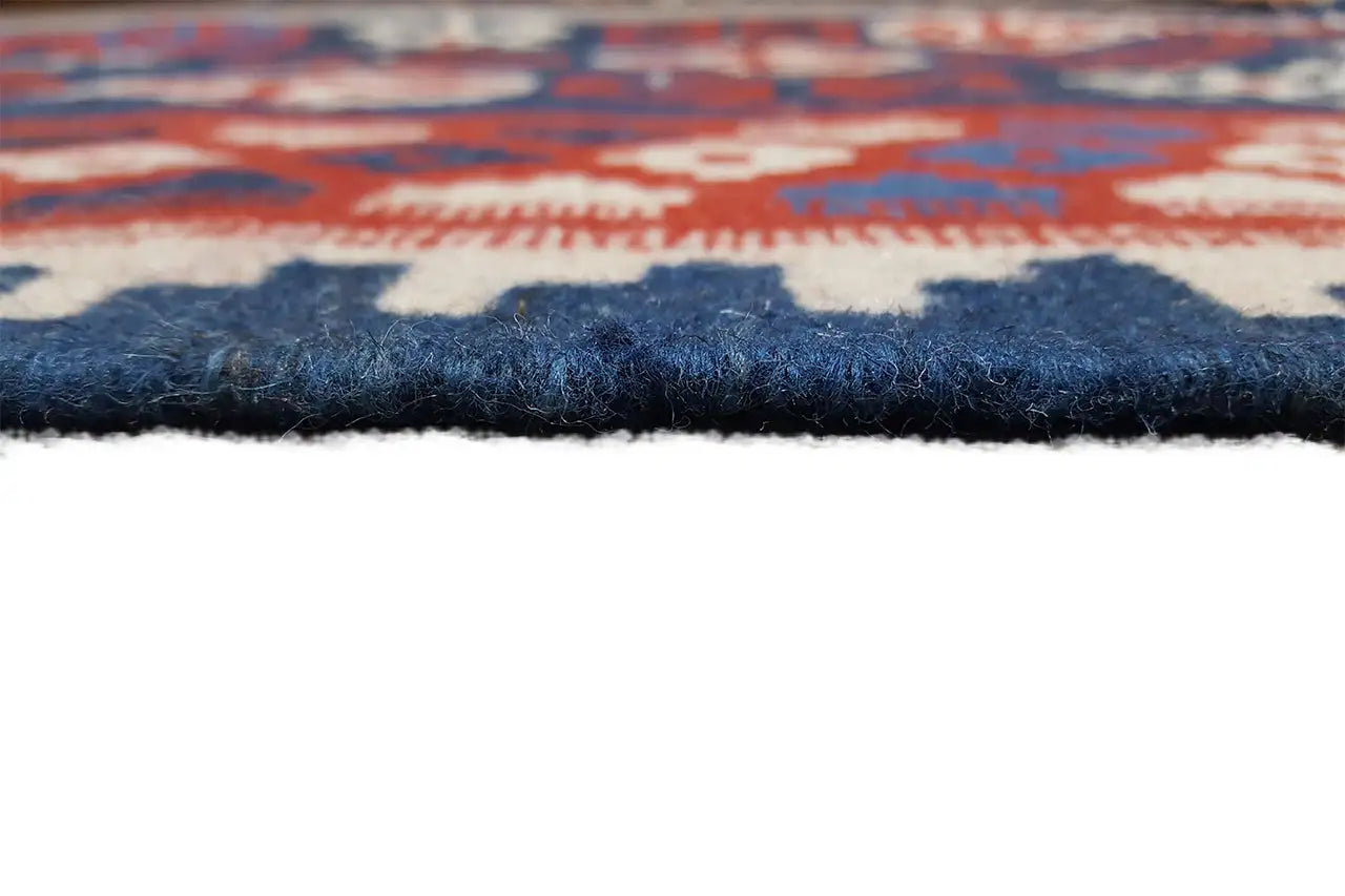 Kilim Qashqai - Multicolor - (146x99 cm) - German Carpet Shop