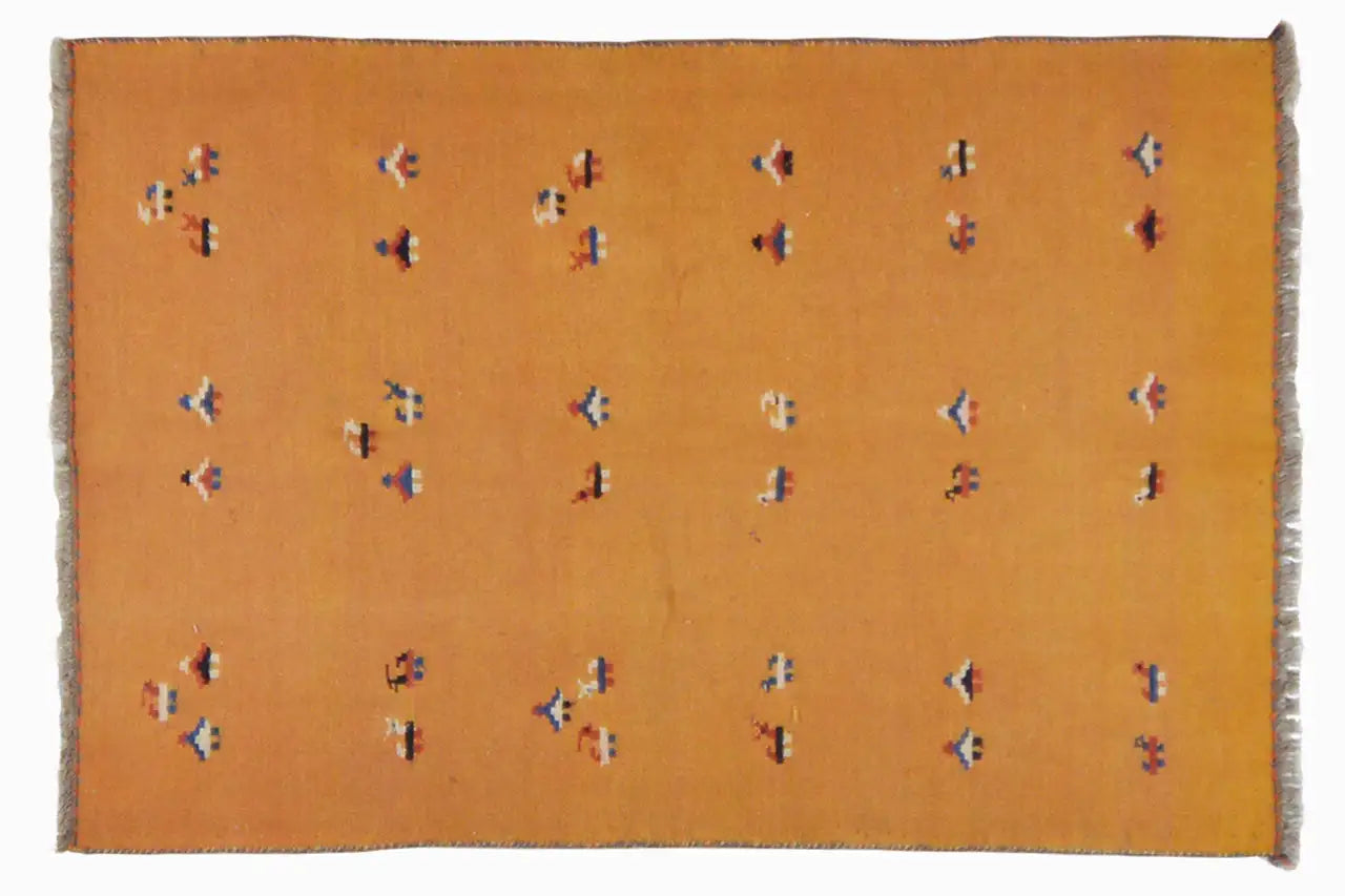 Kilim Qashqai -2124 (150x100 cm) - Premium Kelim from German Carpet Shop - Just €110! Shop now at German Carpet Shop