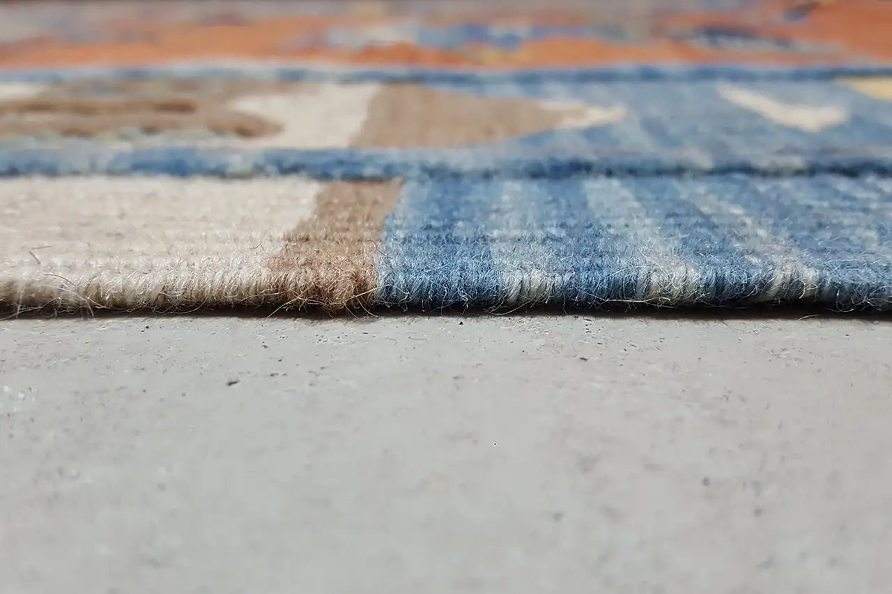 Kilim Qashqai - 800590 (148x107 cm) - Premium Kelim from German Carpet Shop - Just €249! Shop now at German Carpet Shop