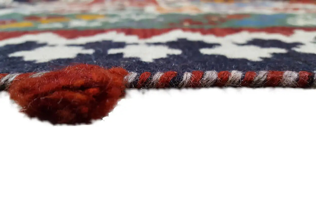 Kelim Qashqai - Multicolor (240x157 cm) - German Carpet Shop