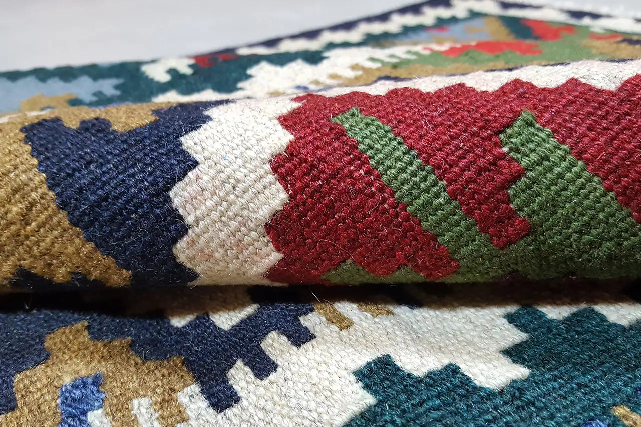 Kilim Qashqai - Multicolor 9500613 151x103 cm - German Carpet Shop