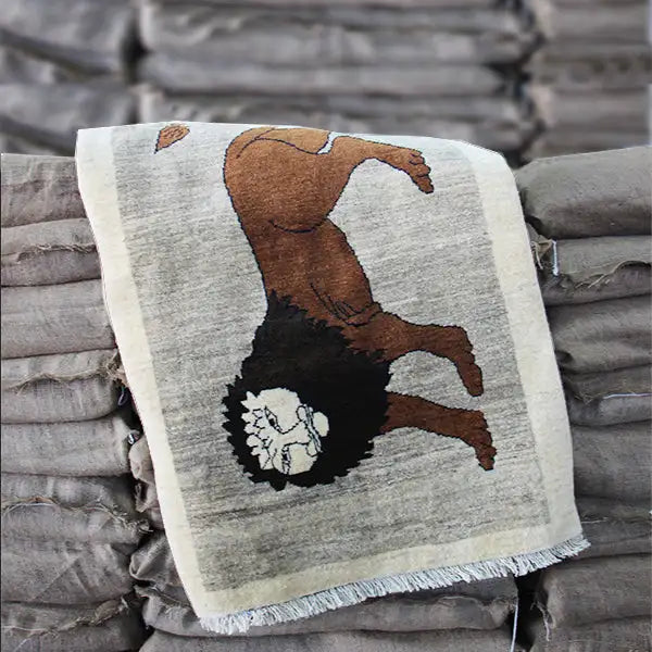 Löwen Gabbeh (134x82 cm) - German Carpet Shop