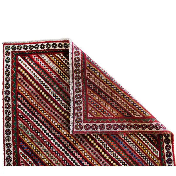 Gabbeh - Striped (171x112 cm) - German Carpet Shop