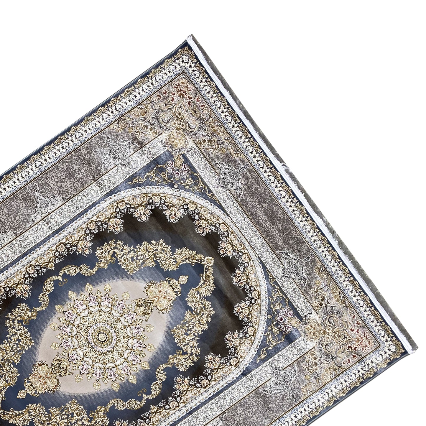 Metallic Navy Carpet 170x240cm