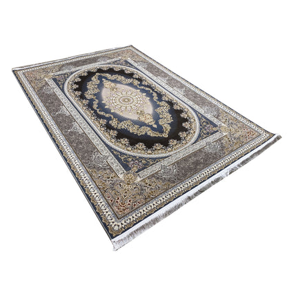 Metallic Navy Carpet 170x240cm