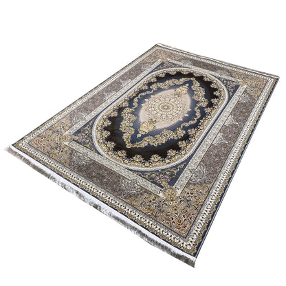 Metallic Navy Carpet 170x240cm