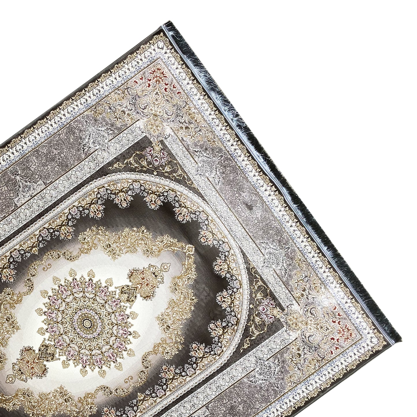 Smoke gray carpet 170x240cm