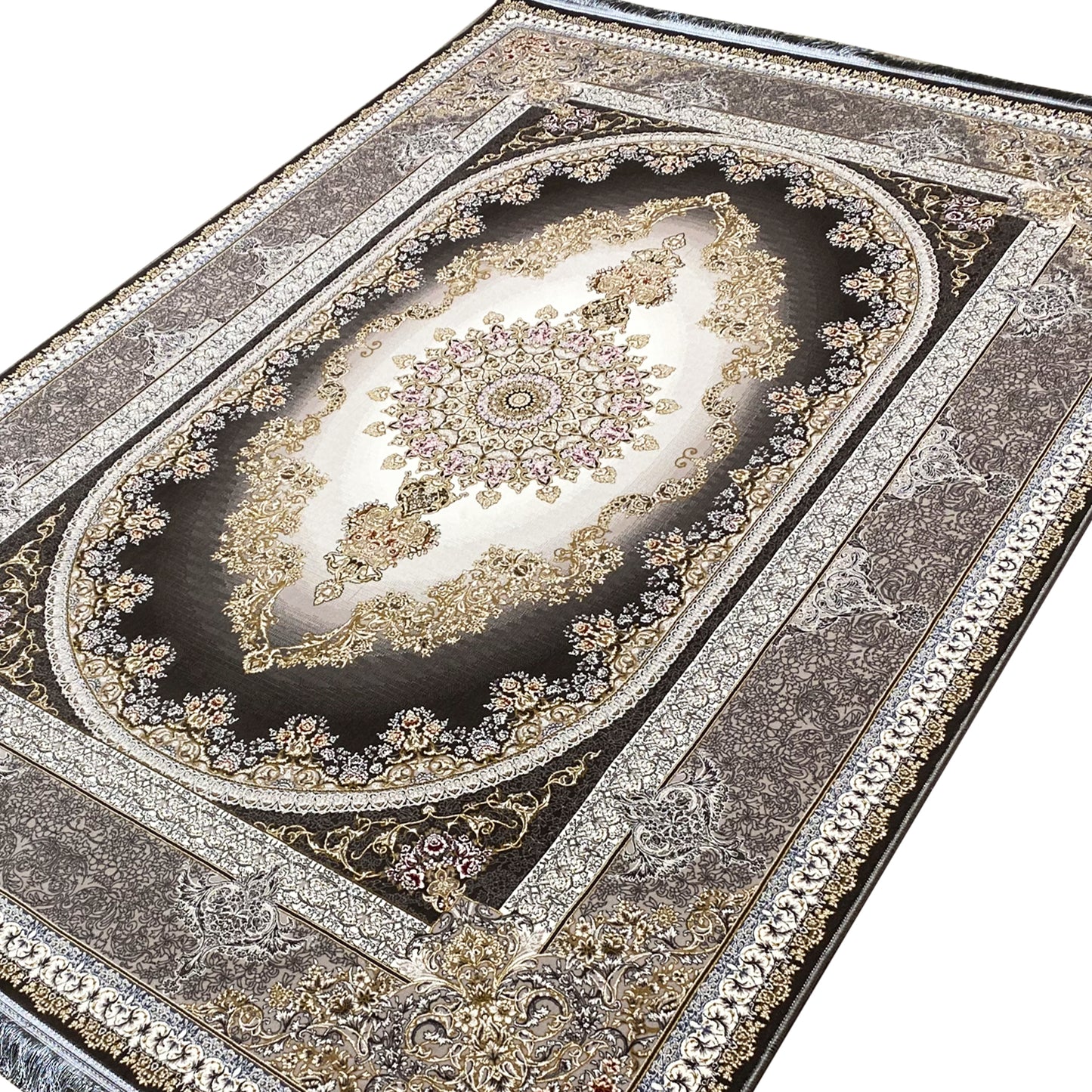 Smoke gray carpet 170x240cm