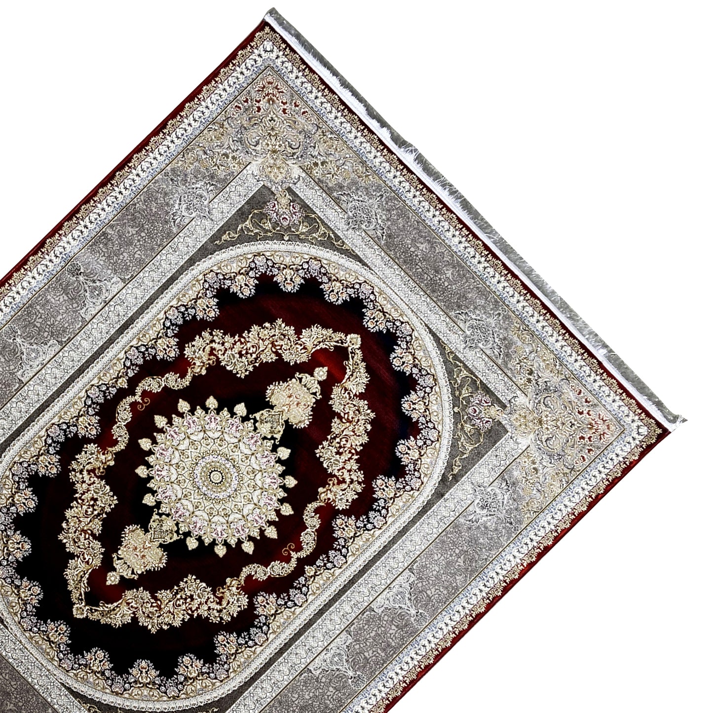 Red-Silver Carpet 170x240cm