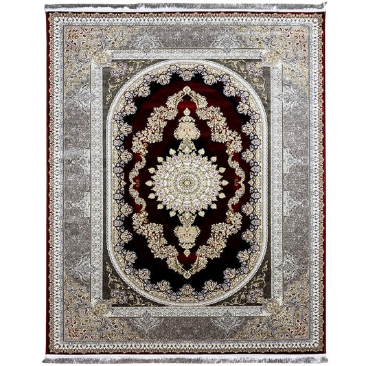 Red-Silver Carpet 170x240cm