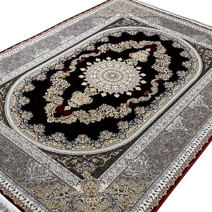 Red-Silver Carpet 170x240cm