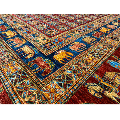 Roter Khorjin Teppich 352x252 cm - German Carpet Shop