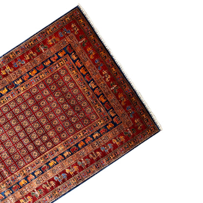 Roter Khorjin Teppich 352x252 cm - German Carpet Shop