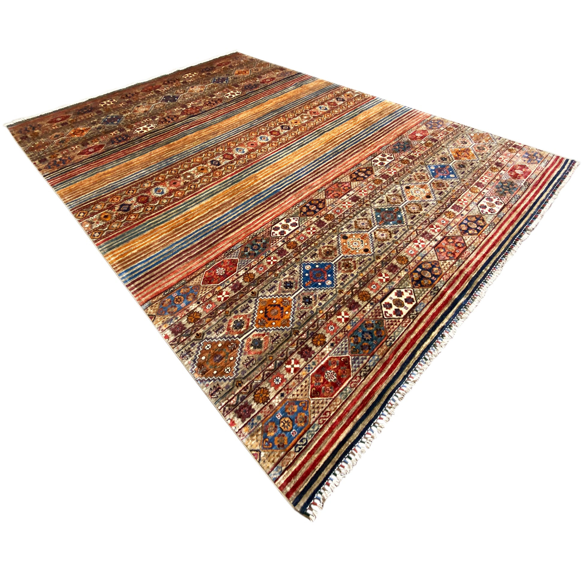 Bunter Khorjin Teppich 372x275 cm - German Carpet Shop