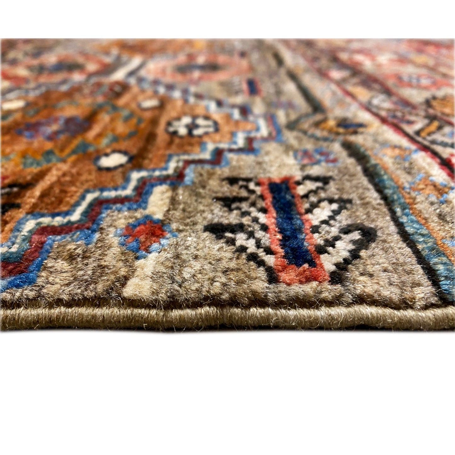 Bunter Khorjin Teppich 372x275 cm - German Carpet Shop