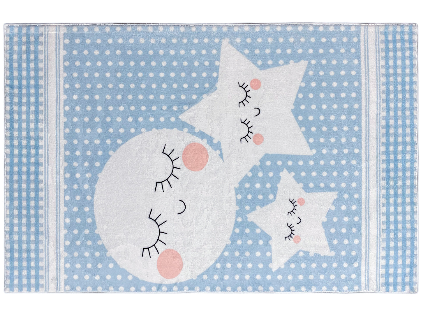 Children's Rug "Star World", blue, 160x230 cm