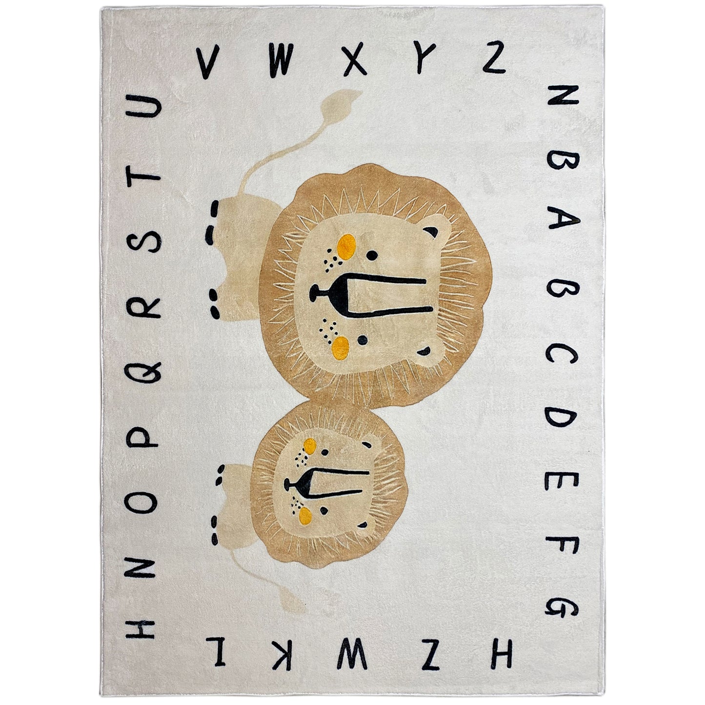 Children's Rug "Lion", beige, 140x200 cm
