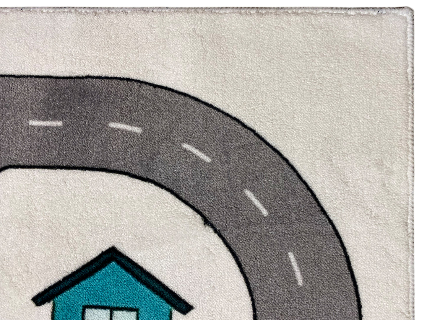 Children's Rug "Street", gray, 160x230 cm