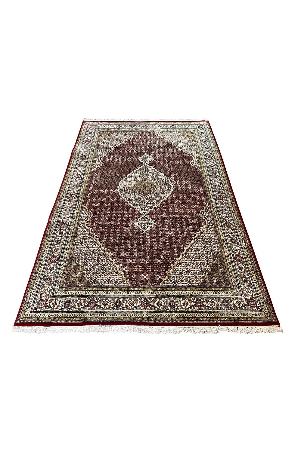 Indo Täbriz Teppich - 31446 (300x196cm) - German Carpet Shop