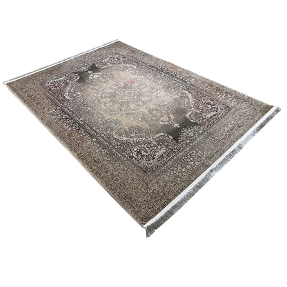 Silver-Maroon Carpet 170x240cm