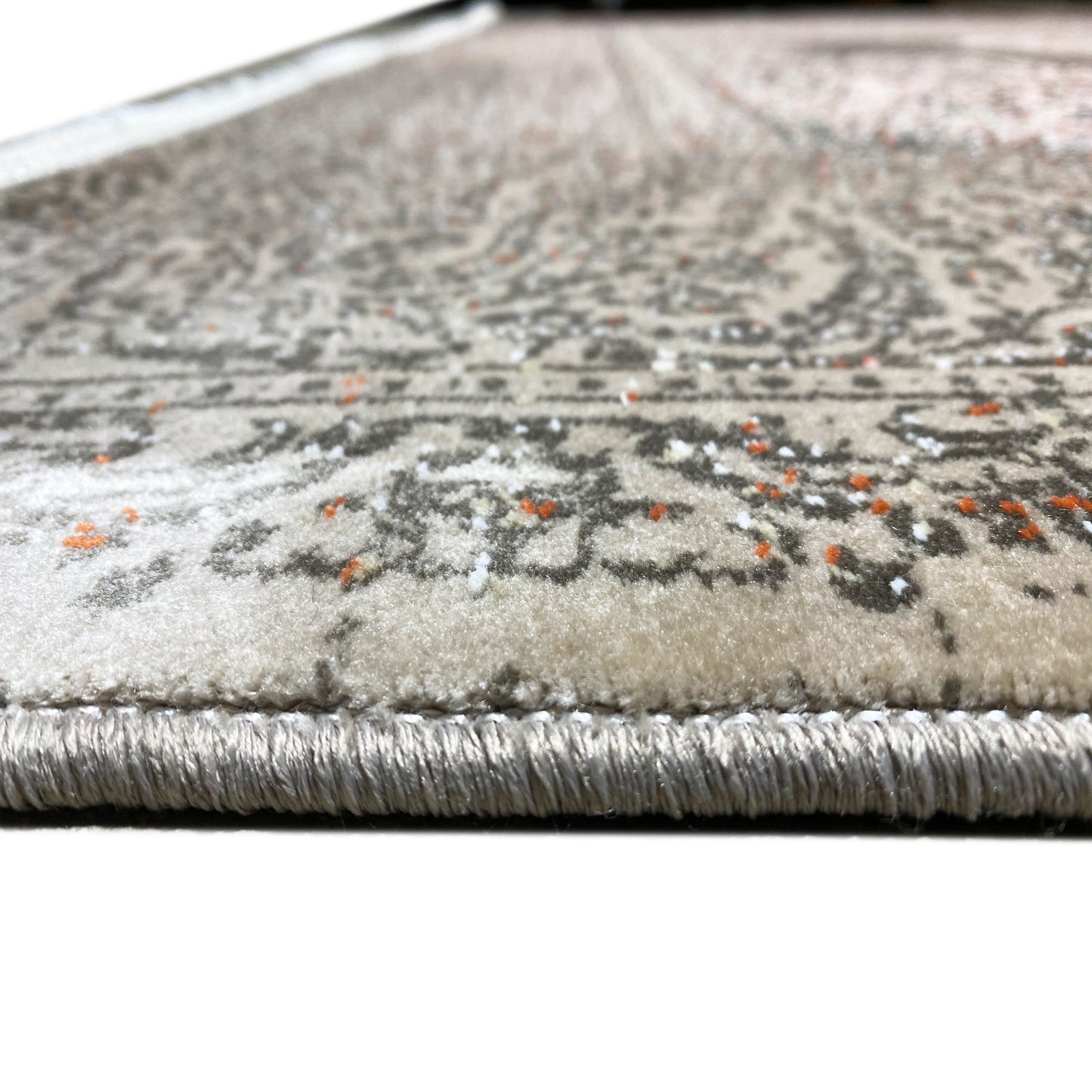 Silver-Maroon Carpet 170x240cm