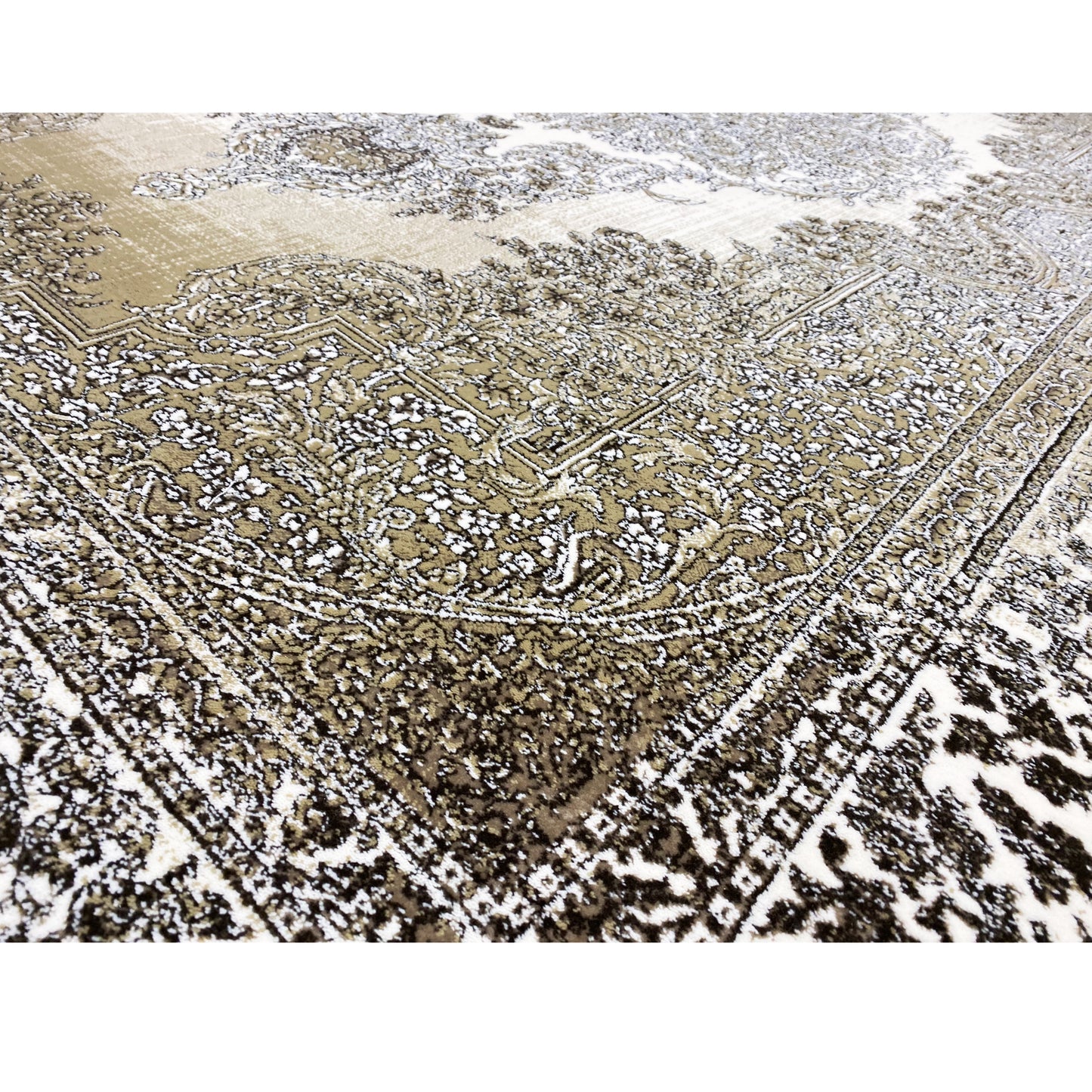 Cream-Silver Carpet 170x240cm