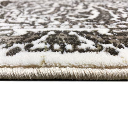 Cream-Silver Carpet 170x240cm