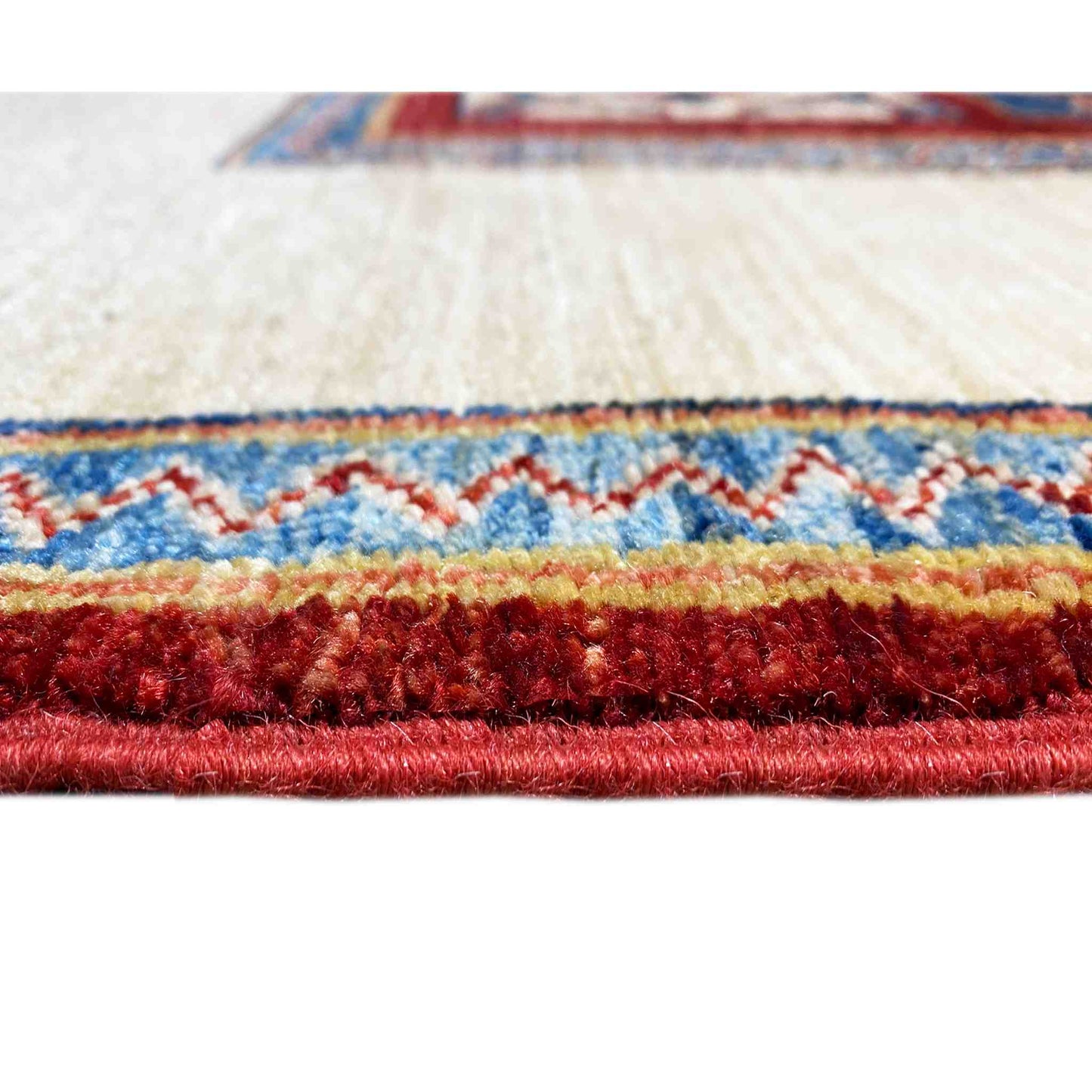 Khorjin-Teppich - Geometrisches Blumendesign, 258x185 cm - German Carpet Shop