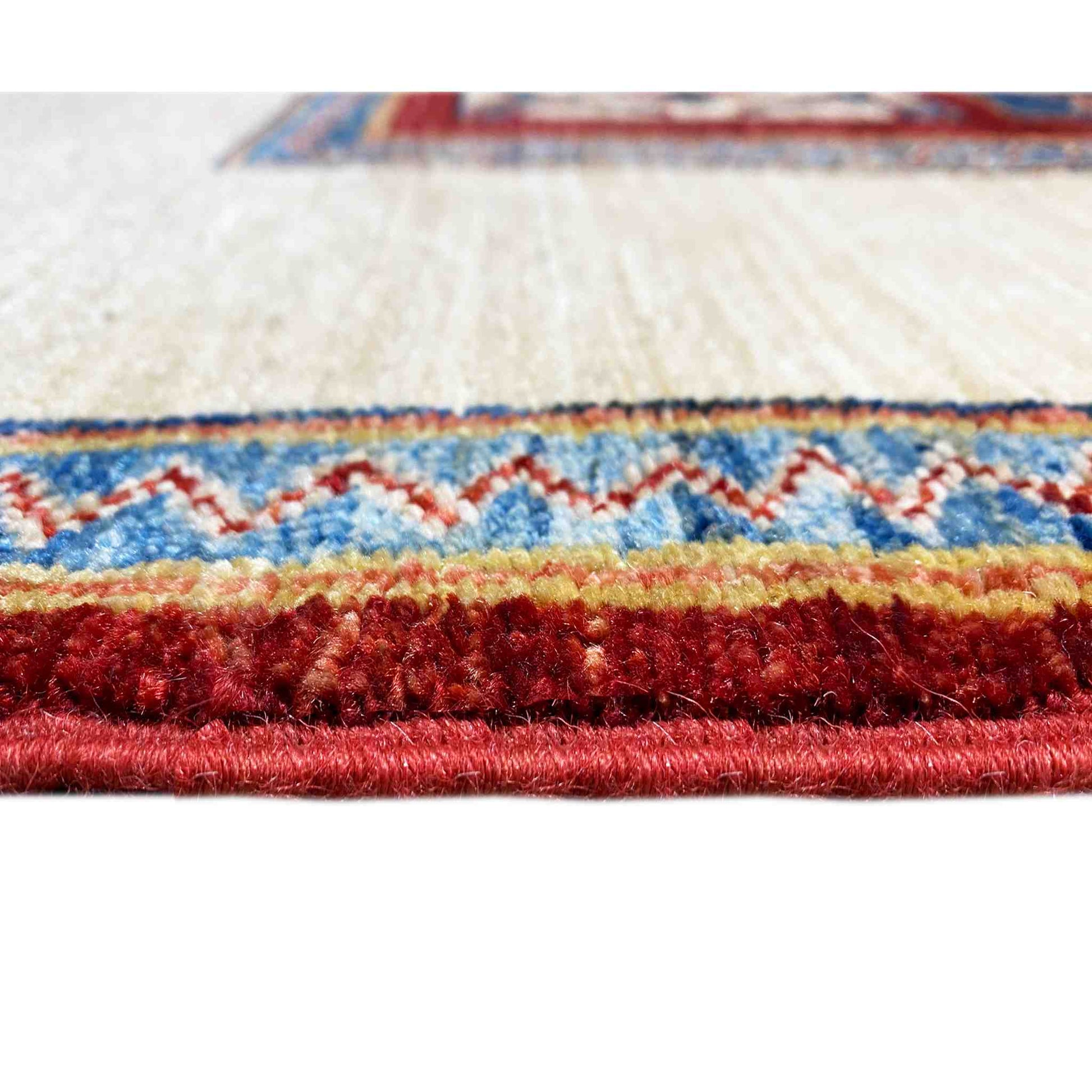 Khorjin-Teppich - Geometrisches Blumendesign, 258x185 cm - German Carpet Shop