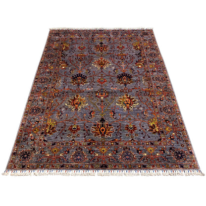 Khorjin Teppich Grau 204x153 cm - German Carpet Shop