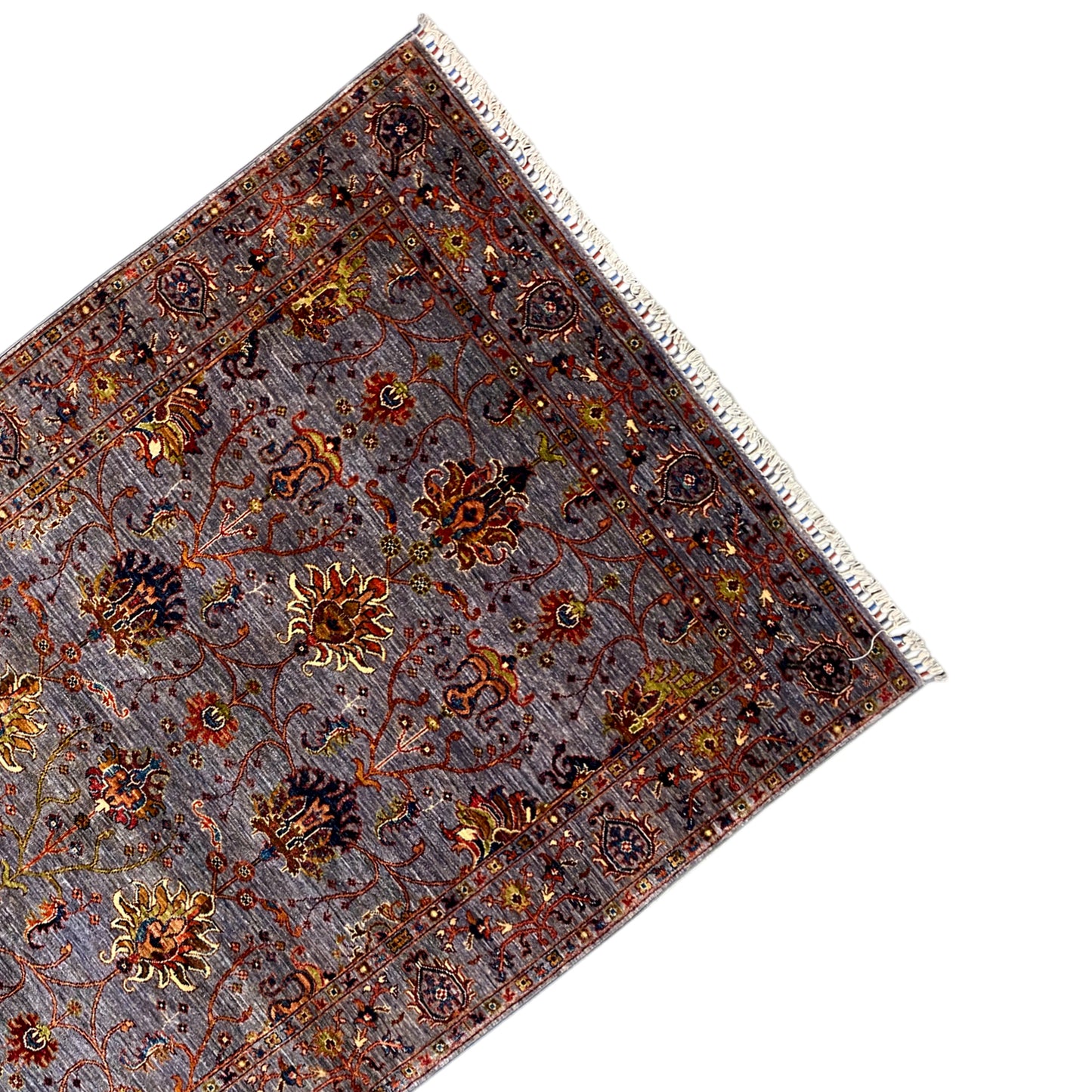 Khorjin Teppich Grau 204x153 cm - German Carpet Shop