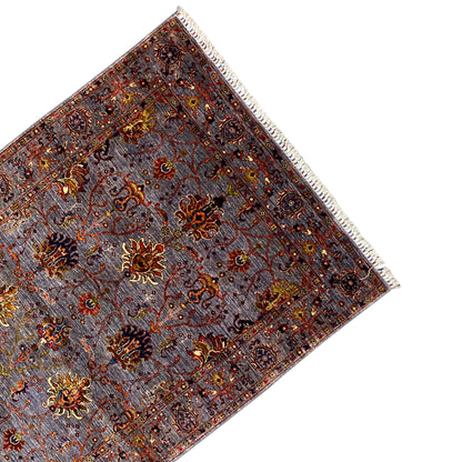 Khorjin Teppich Grau 204x153 cm - German Carpet Shop
