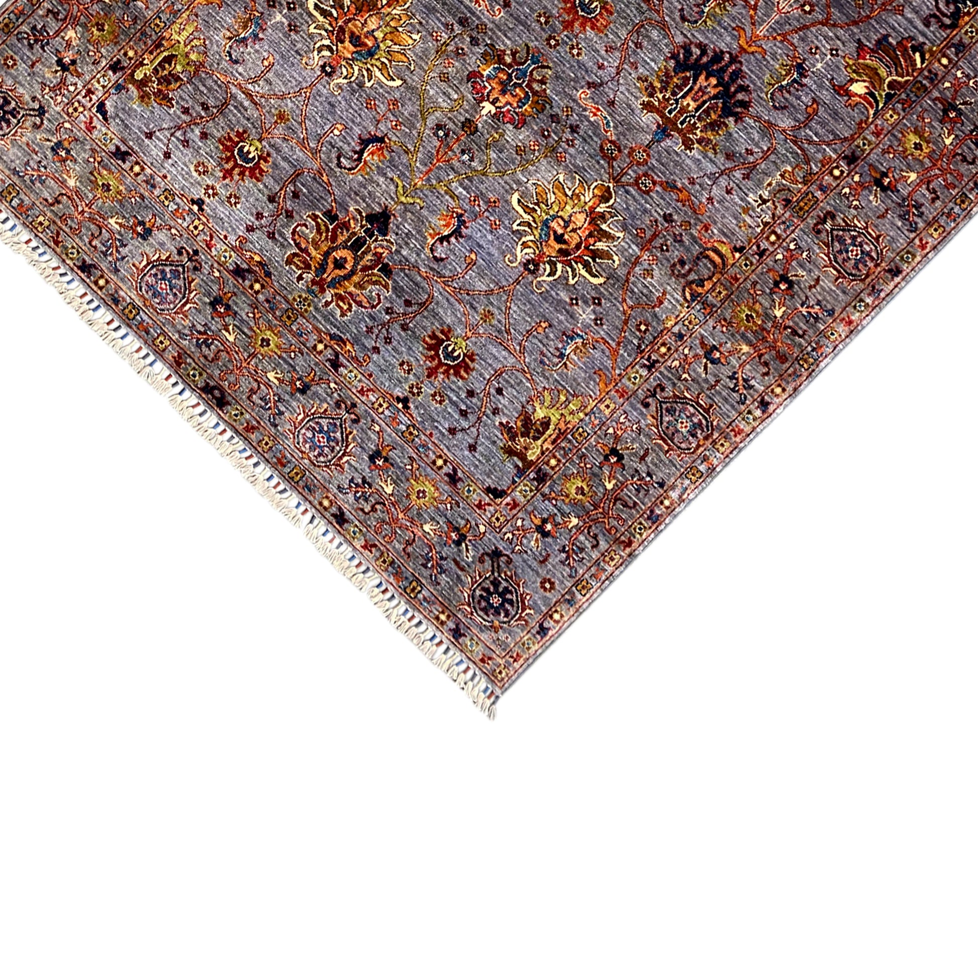 Khorjin Teppich Grau 204x153 cm - German Carpet Shop