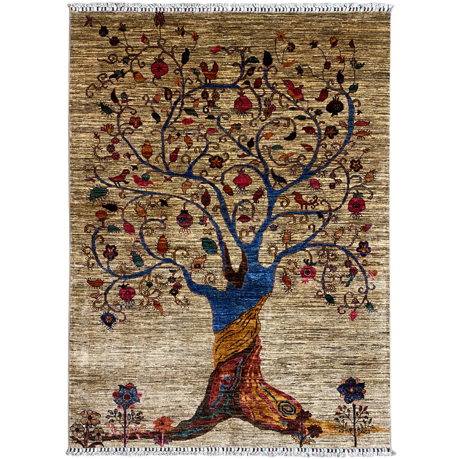 Khorjin Teppich Beige 203x156 cm - German Carpet Shop
