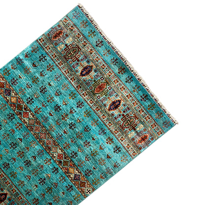 Khorjin Teppich Türkis 206x157 cm - German Carpet Shop
