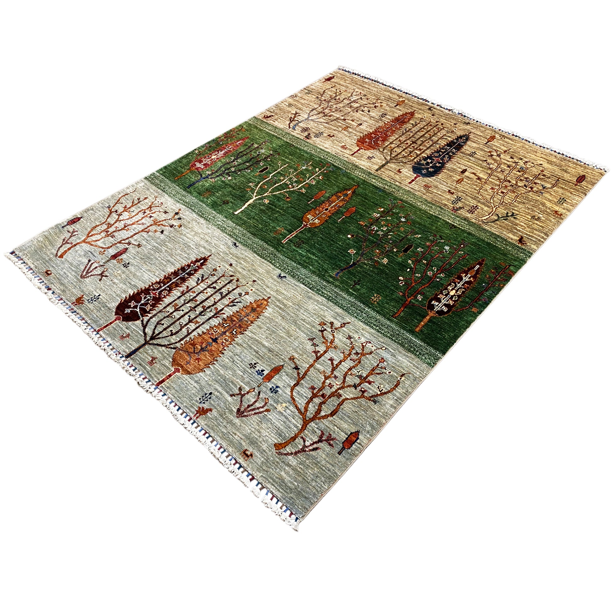 Bunter Khorjin Teppich 201x157 cm - German Carpet Shop