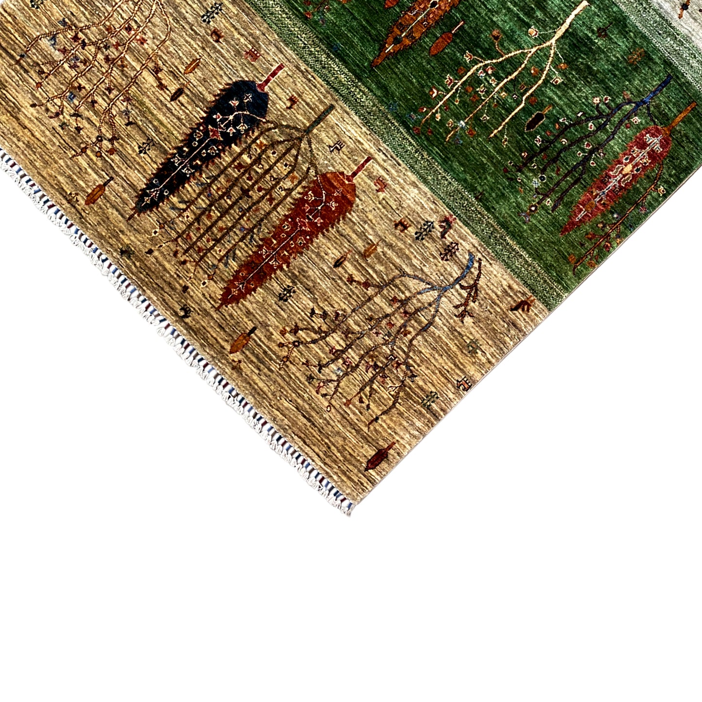 Bunter Khorjin Teppich 201x157 cm - German Carpet Shop