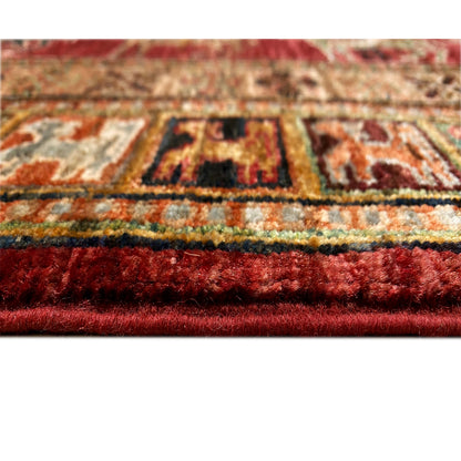 Roter Khorjin Teppich 282x211 cm - German Carpet Shop