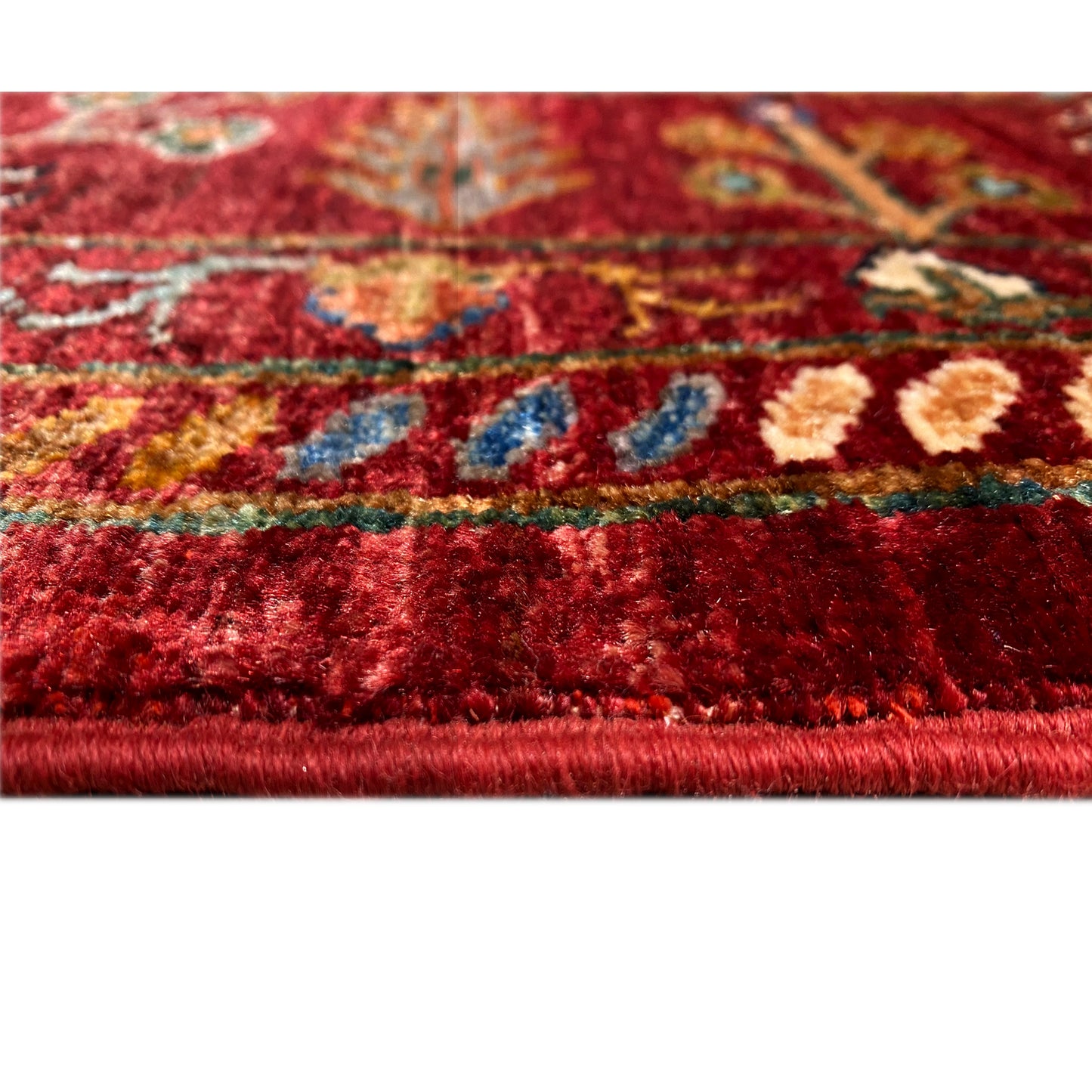 Roter Khorjin Teppich 204x155 cm - German Carpet Shop